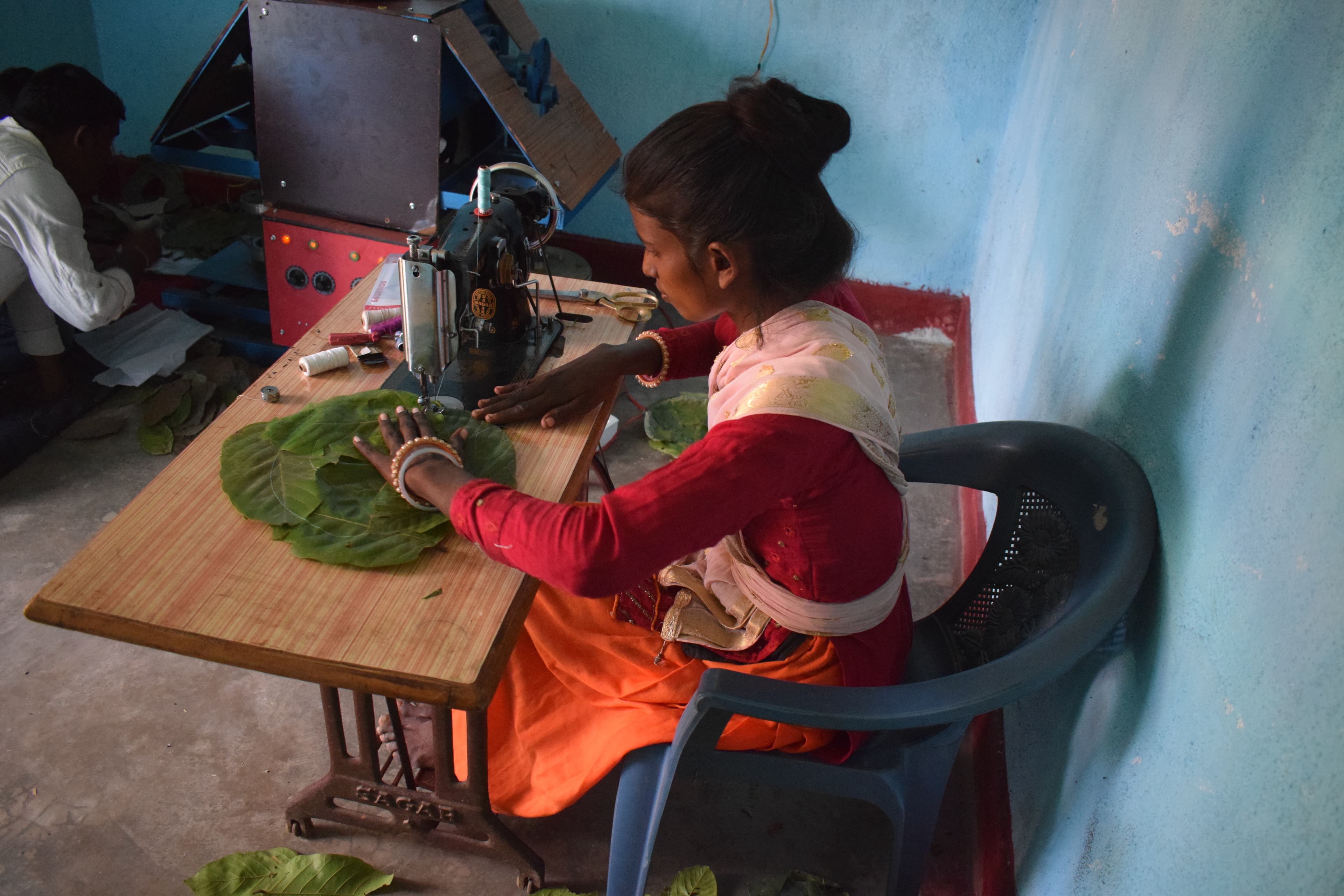 Reviving Tradition, Building Futures: Leaf Plate & Bowl Training Initiative (2022) - Image 2