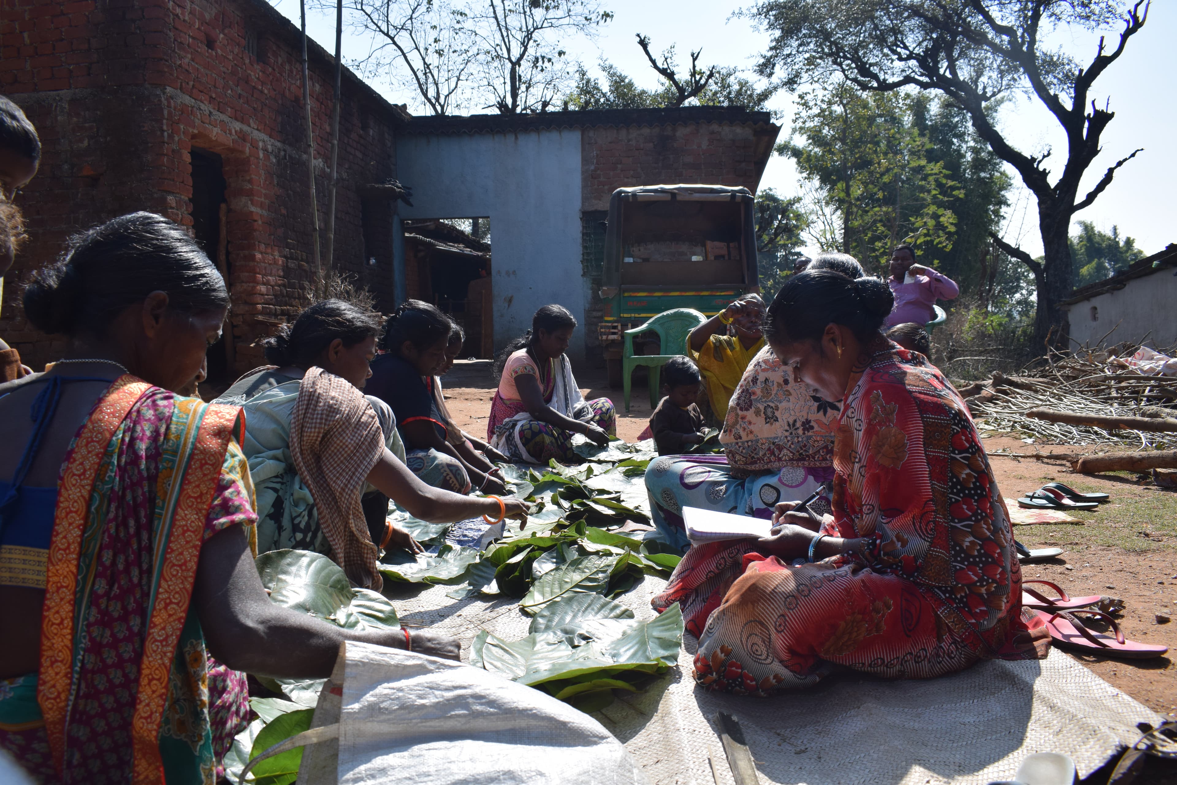 Reviving Tradition, Building Futures: Leaf Plate & Bowl Training Initiative (2022) - Image 4
